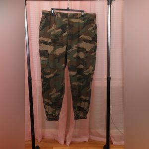 Army Print Joggers